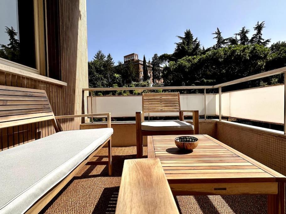 Luxurious Flat Close To The Vatican/Metro Roma Exterior foto